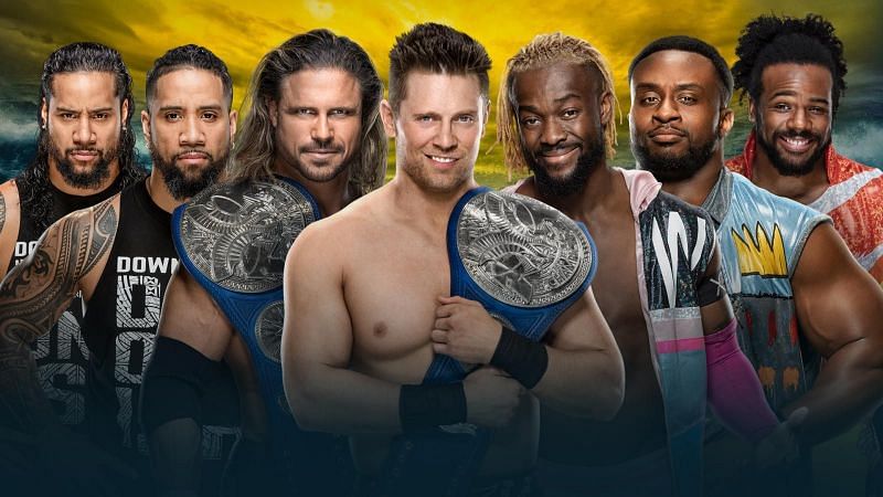 Miz and Morrison vs New Day vs Usos